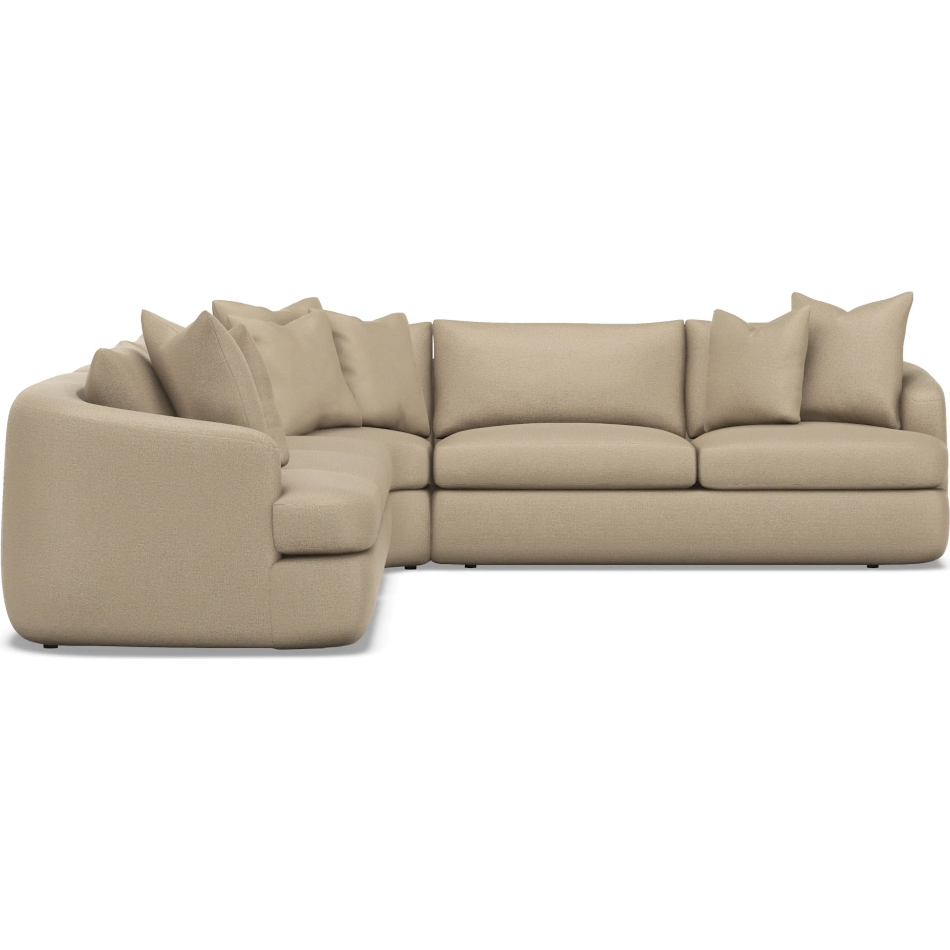 Jules 4-Piece Fabric Sectional by Bernhardt. Made from unique in a unique style.