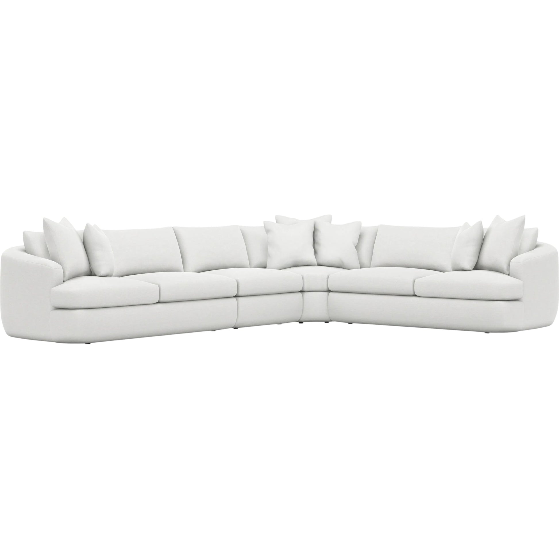 Jules 4-Piece Fabric Sectional by Bernhardt. Made from unique in a unique style.
