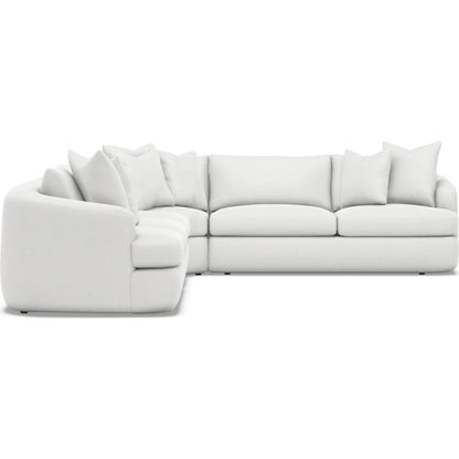 Jules 4-Piece Fabric Sectional by Bernhardt. Made from unique in a unique style.