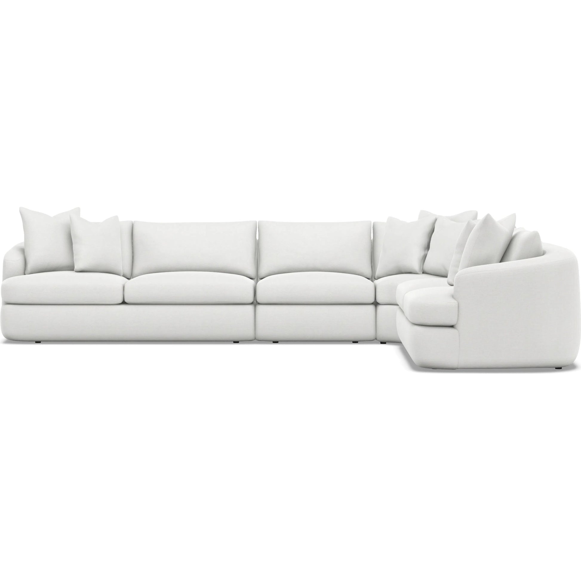 Jules 4-Piece Fabric Sectional by Bernhardt. Made from unique in a unique style.