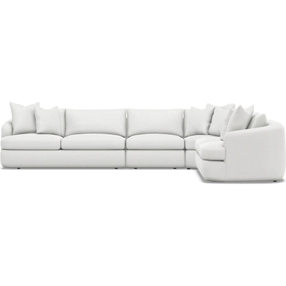 Jules 4-Piece Fabric Sectional by Bernhardt. Made from unique in a unique style.