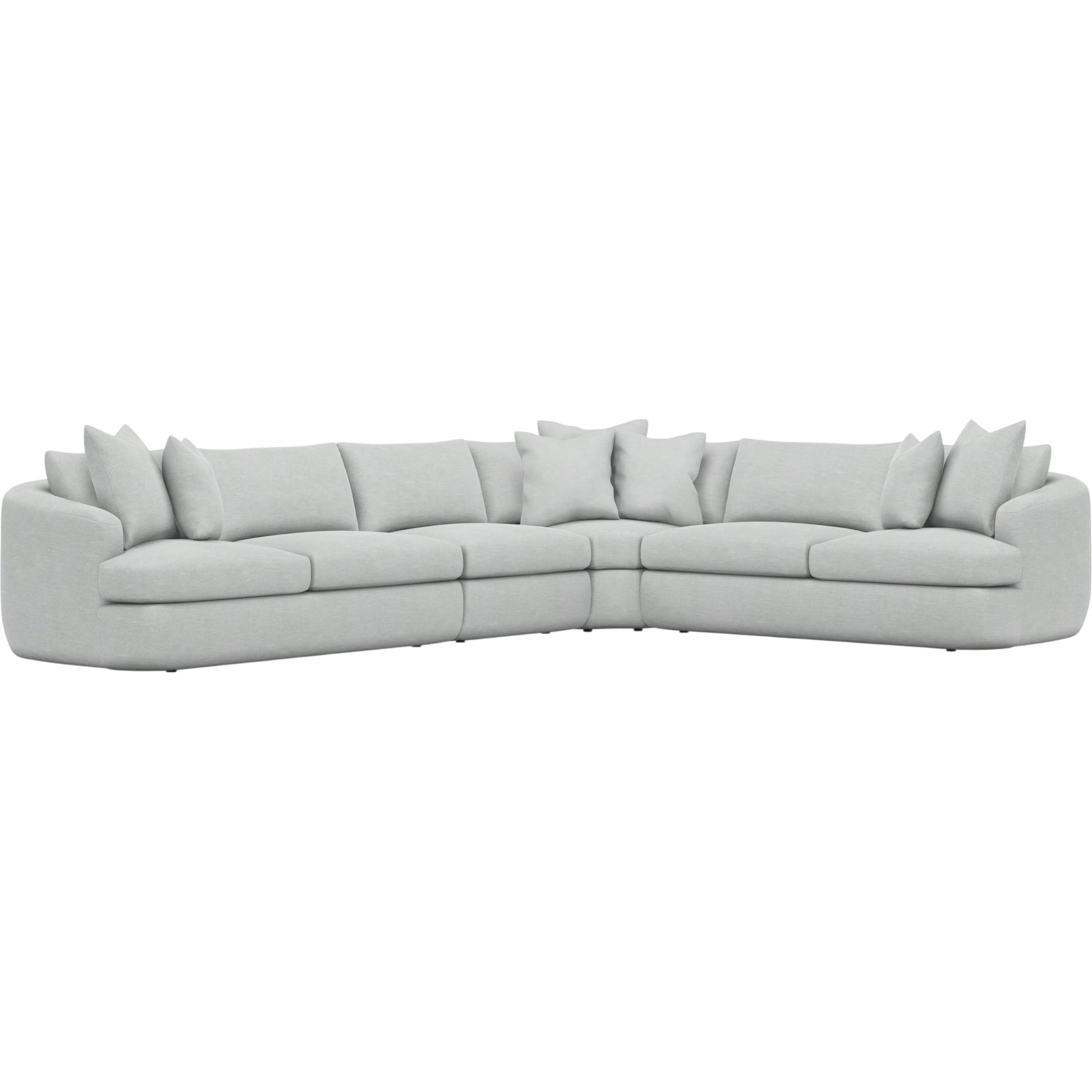 Jules 4-Piece Fabric Sectional by Bernhardt. Made from unique in a unique style.