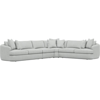 Jules 4-Piece Fabric Sectional by Bernhardt. Made from unique in a unique style.
