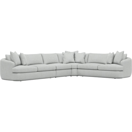 Jules 4-Piece Fabric Sectional by Bernhardt. Made from unique in a unique style.