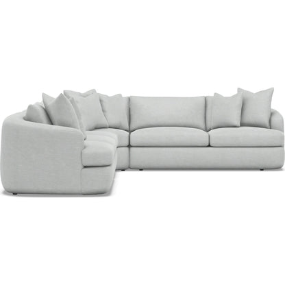 Jules 4-Piece Fabric Sectional by Bernhardt. Made from unique in a unique style.