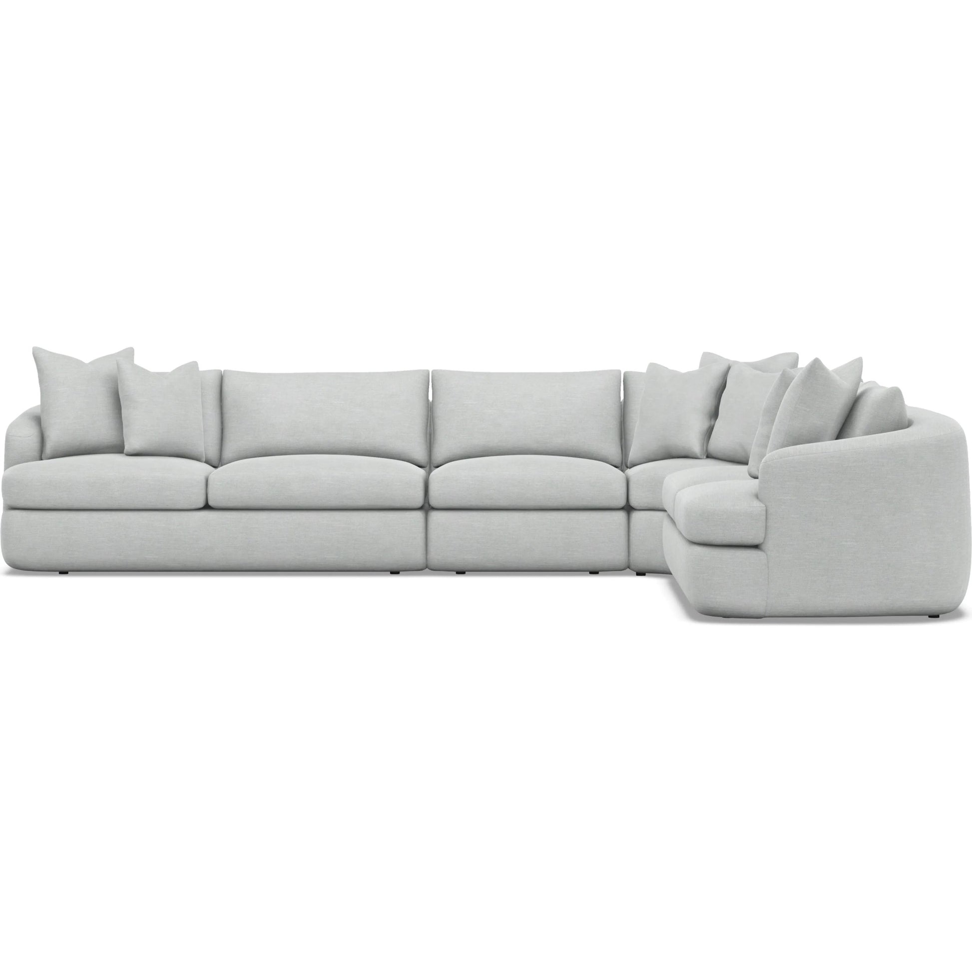Jules 4-Piece Fabric Sectional by Bernhardt. Made from unique in a unique style.