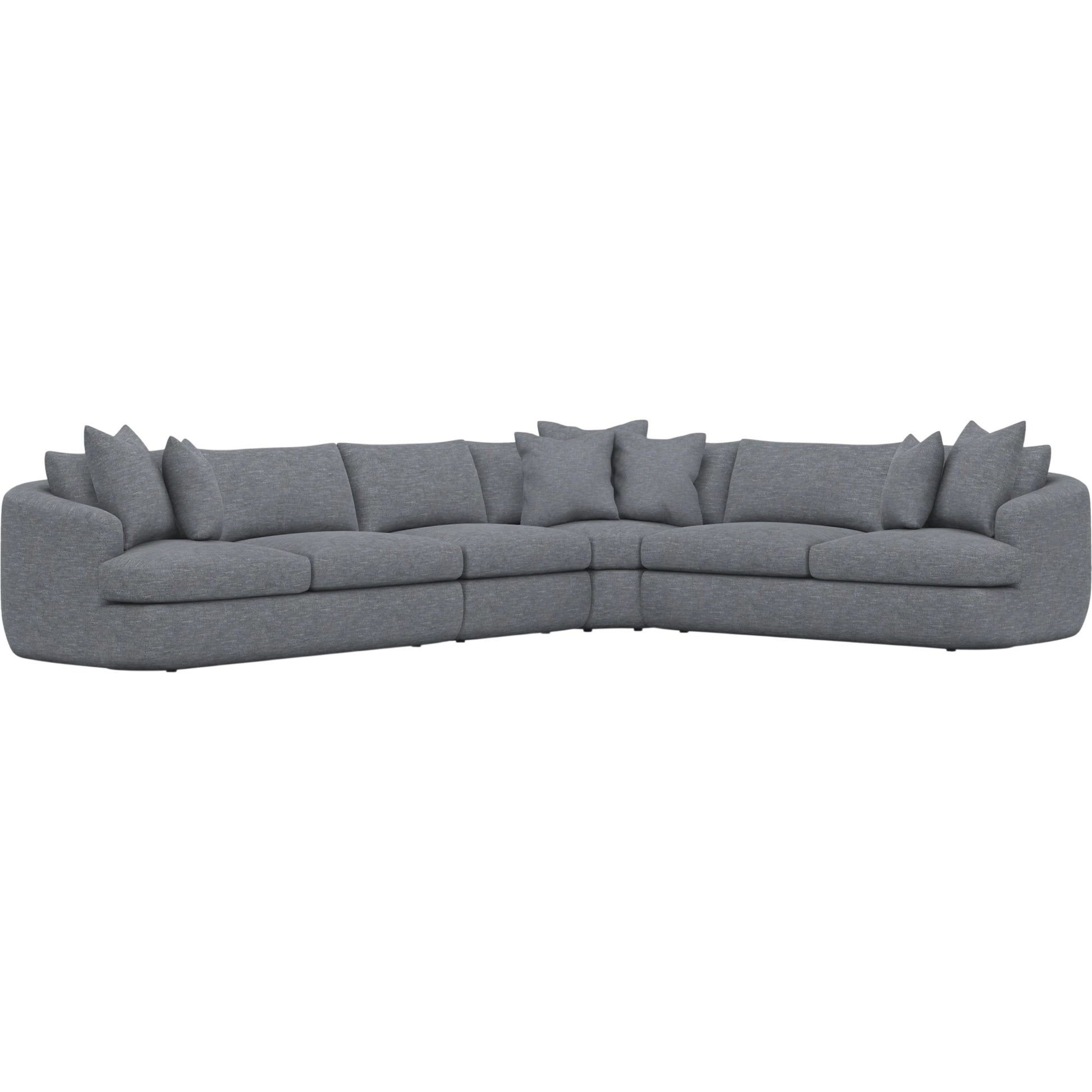 Jules 4-Piece Fabric Sectional by Bernhardt. Made from unique in a unique style.