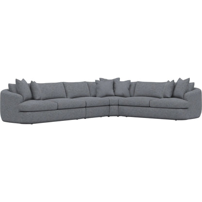 Jules 4-Piece Fabric Sectional by Bernhardt. Made from unique in a unique style.