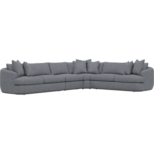 Jules 4-Piece Fabric Sectional by Bernhardt. Made from unique in a unique style.