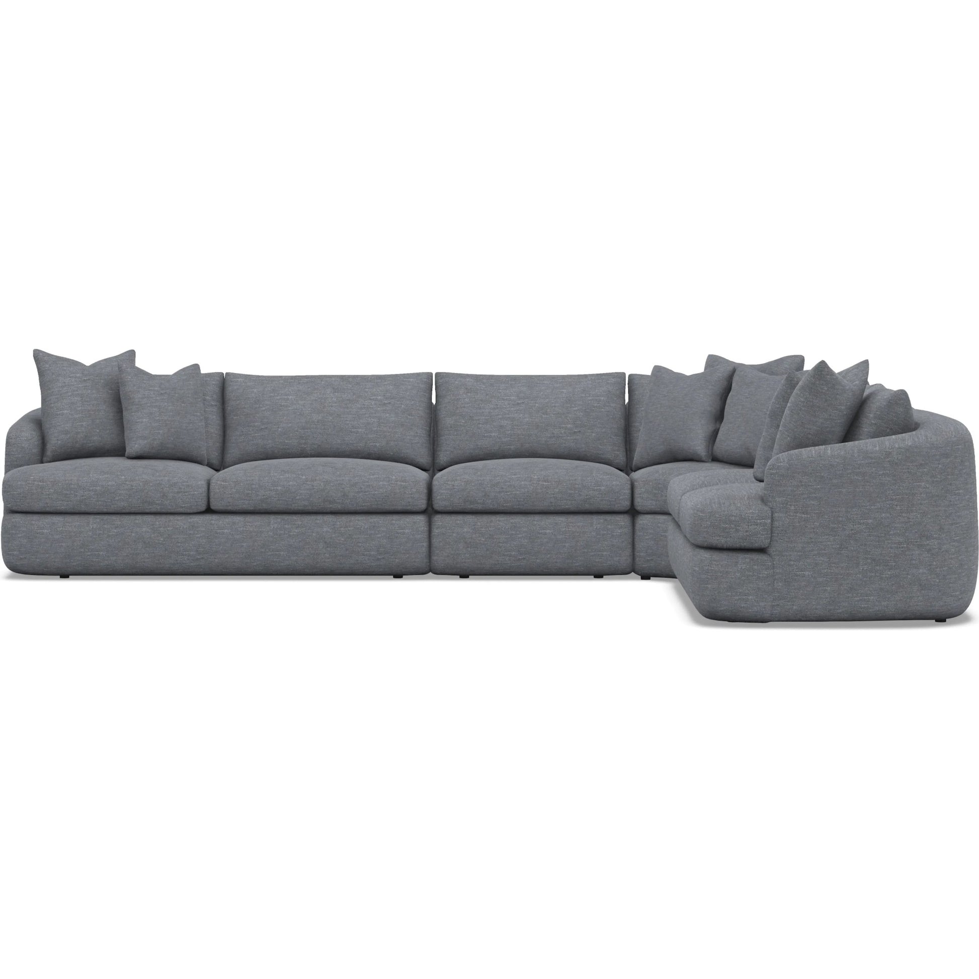 Jules 4-Piece Fabric Sectional by Bernhardt. Made from unique in a unique style.