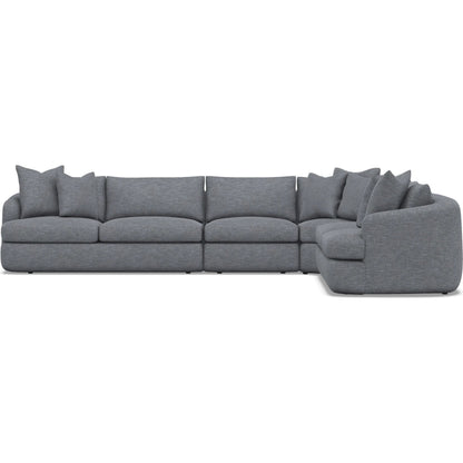 Jules 4-Piece Fabric Sectional by Bernhardt. Made from unique in a unique style.