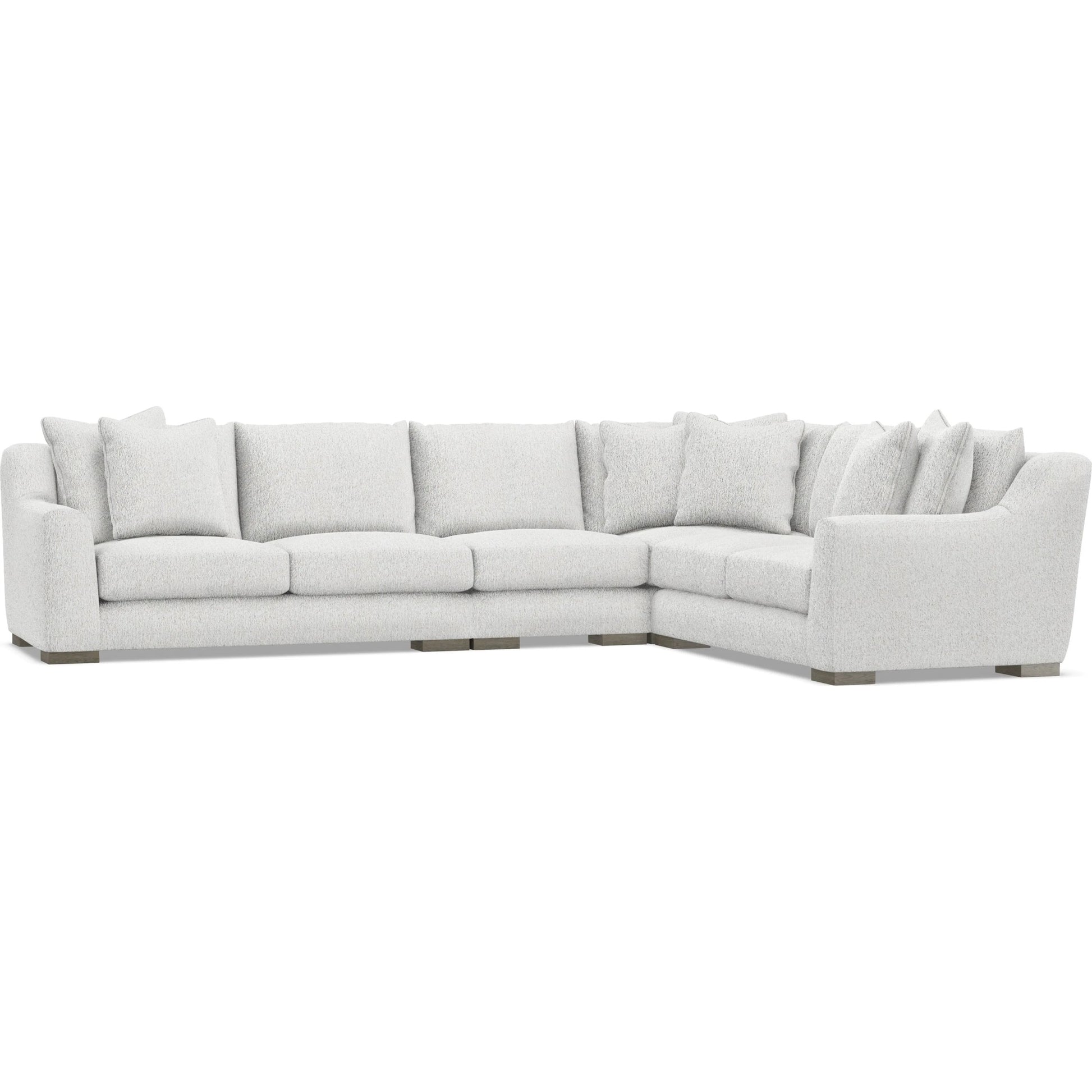 Gabi 4-Piece Fabric Sectional by Bernhardt in wdf, 789 portobello. Made from unique in a unique style.