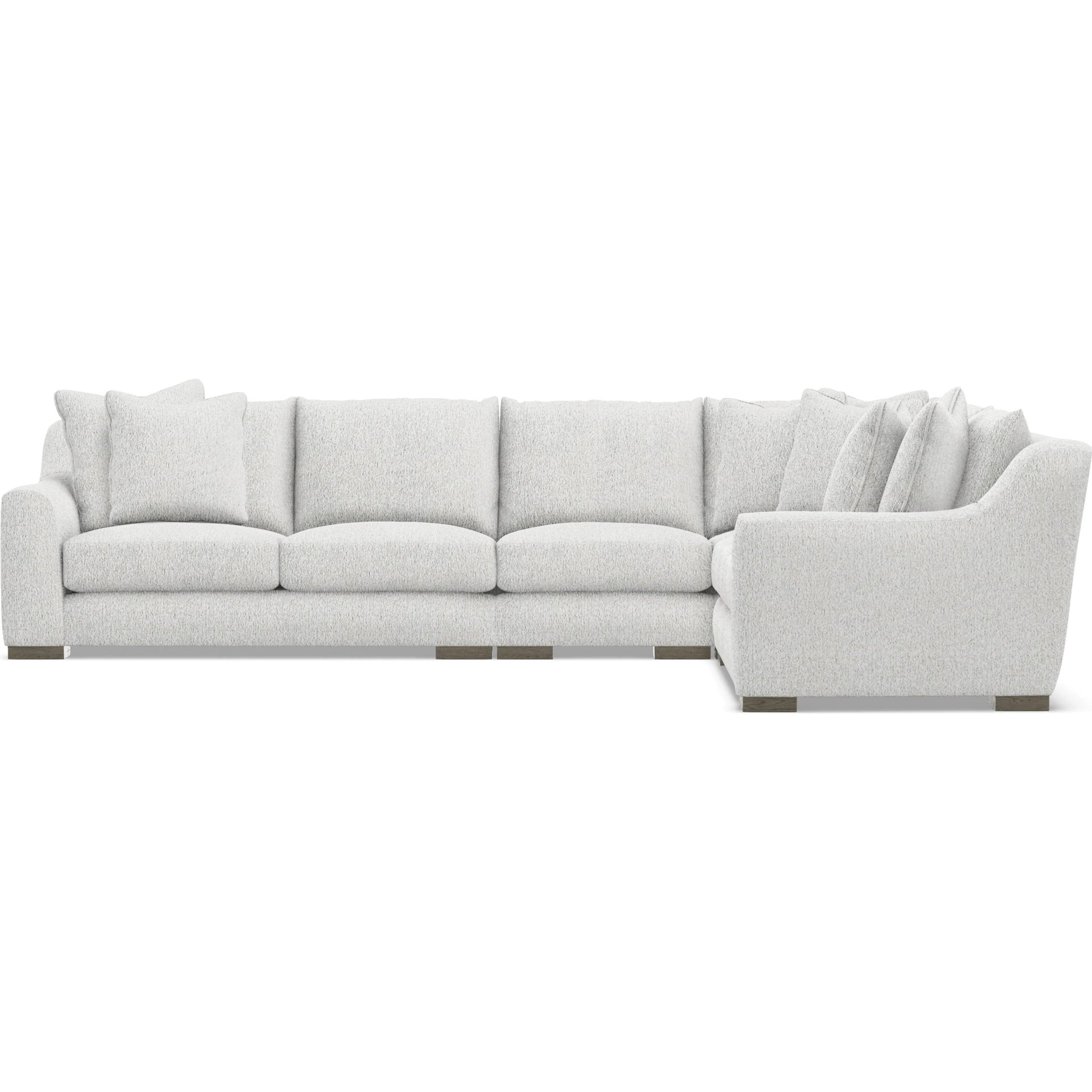 Gabi 4-Piece Fabric Sectional by Bernhardt in wdf, 789 portobello. Made from unique in a unique style.