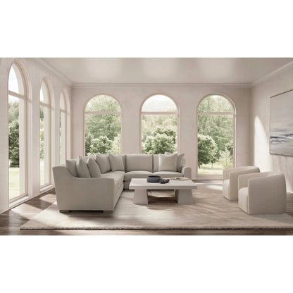 Gabi 4-Piece Fabric Sectional by Bernhardt in wdf, 789 portobello. Made from unique in a unique style.