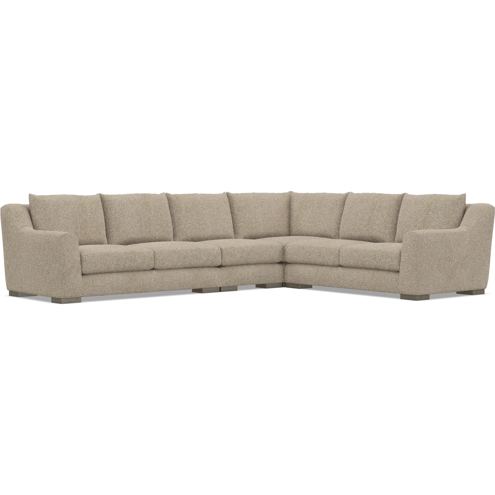 Gabi 4-Piece Fabric Sectional by Bernhardt in wdf, 789 portobello. Made from unique in a unique style.