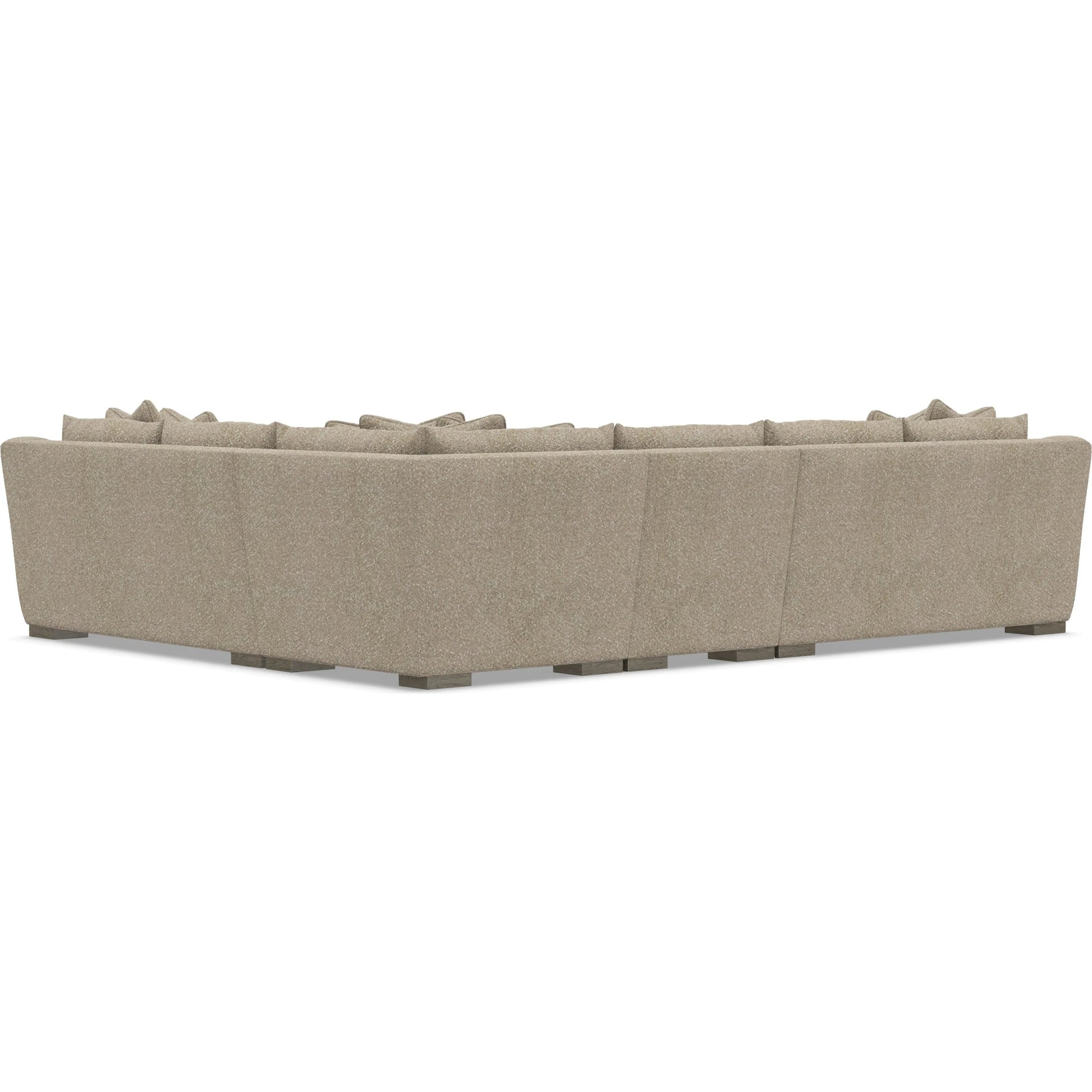Gabi 4-Piece Fabric Sectional by Bernhardt in wdf, 789 portobello. Made from unique in a unique style.