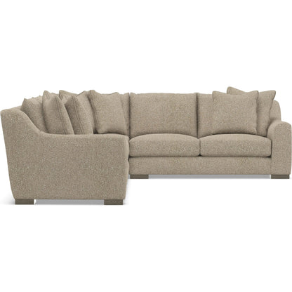 Gabi 4-Piece Fabric Sectional by Bernhardt in wdf, 789 portobello. Made from unique in a unique style.