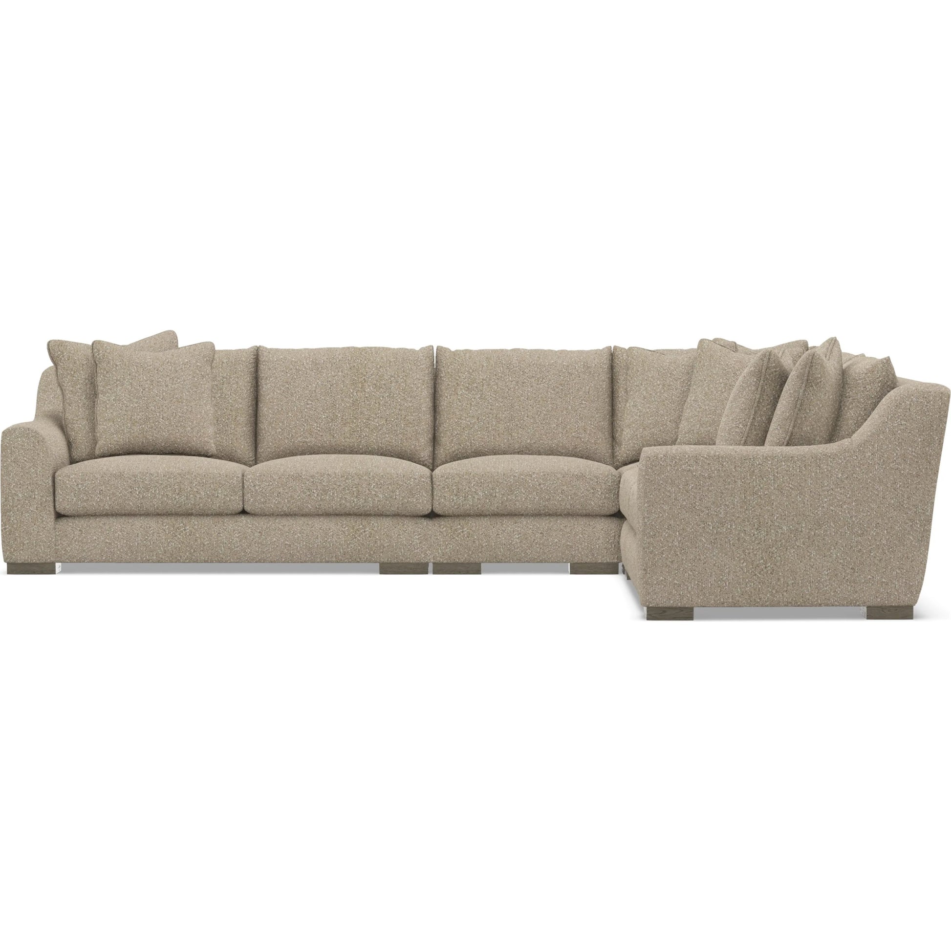 Gabi 4-Piece Fabric Sectional by Bernhardt in wdf, 789 portobello. Made from unique in a unique style.