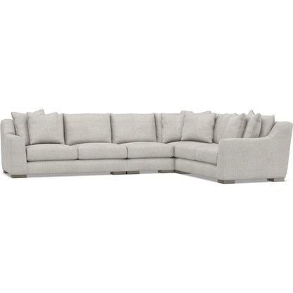Gabi 4-Piece Fabric Sectional by Bernhardt in wdf, 789 portobello. Made from unique in a unique style.