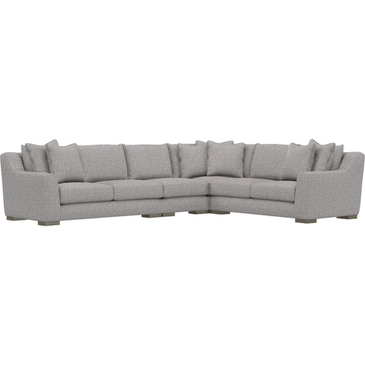 Gabi 4-Piece Fabric Sectional by Bernhardt in wdf, 789 portobello. Made from unique in a unique style.