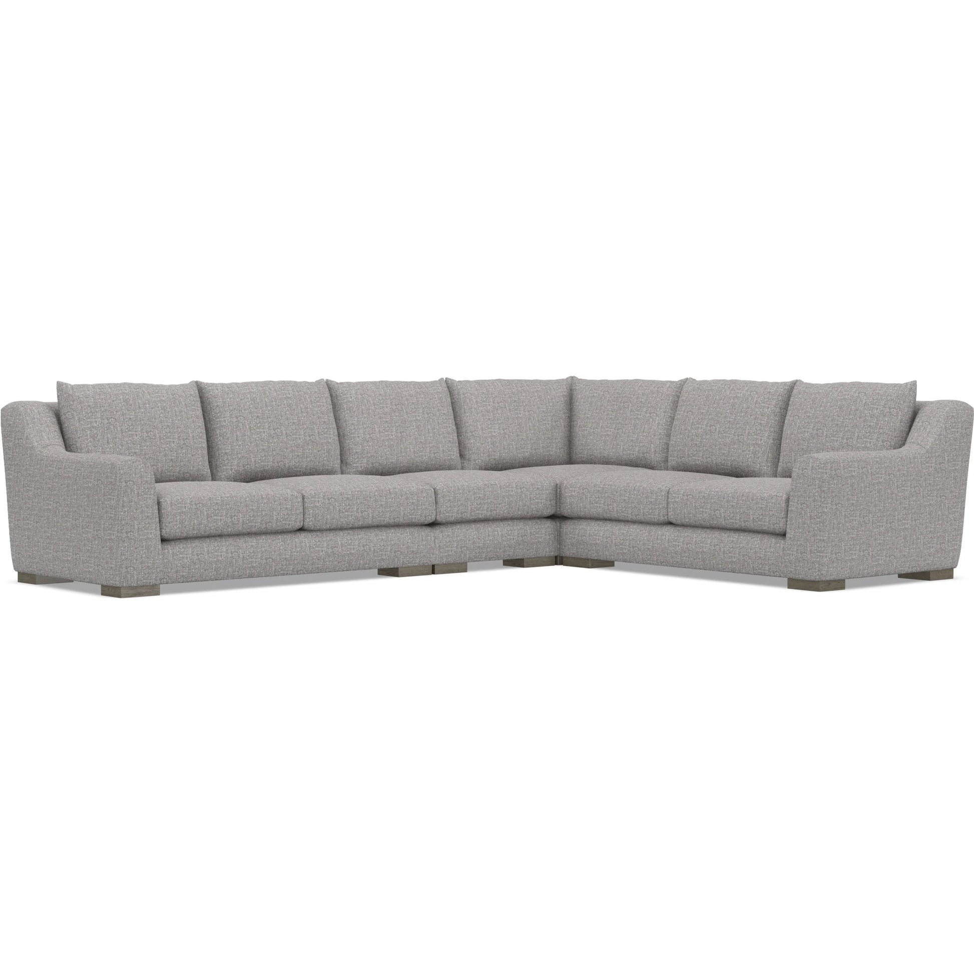 Gabi 4-Piece Fabric Sectional by Bernhardt in wdf, 789 portobello. Made from unique in a unique style.