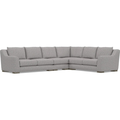 Gabi 4-Piece Fabric Sectional by Bernhardt in wdf, 789 portobello. Made from unique in a unique style.