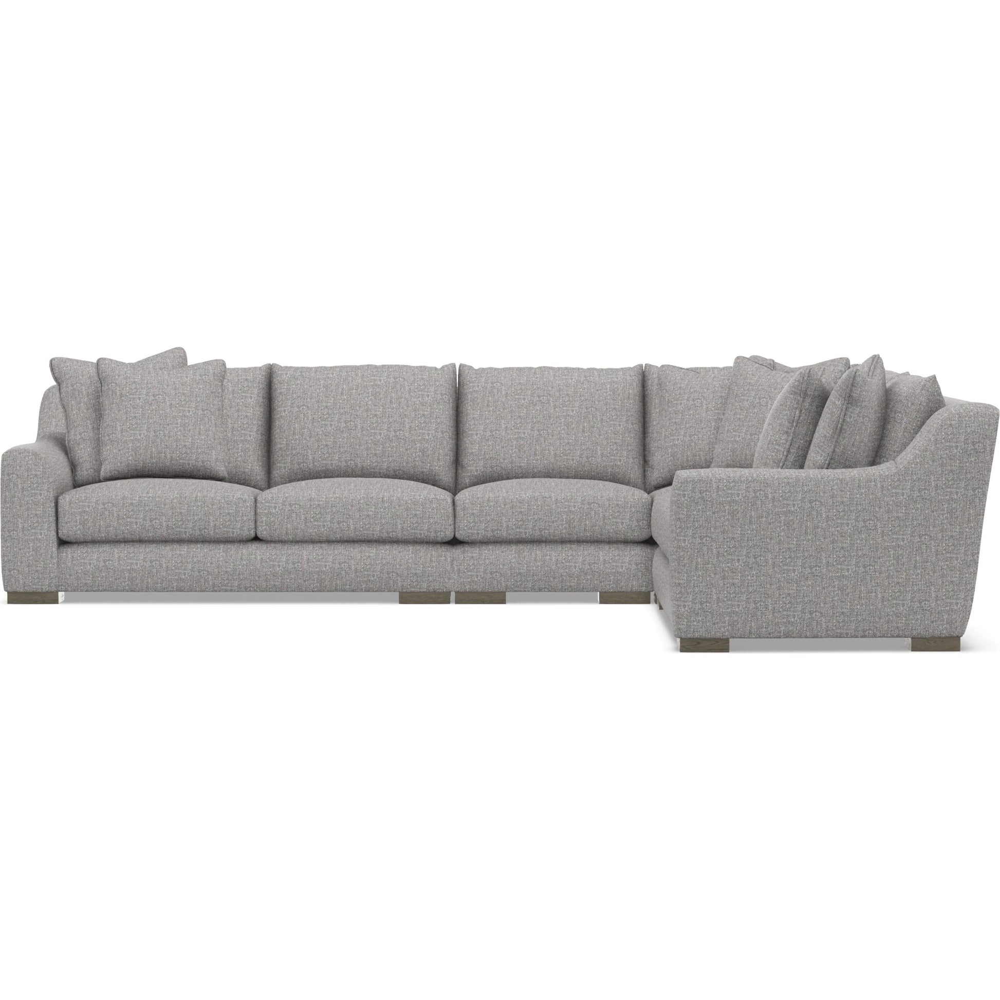 Gabi 4-Piece Fabric Sectional by Bernhardt in wdf, 789 portobello. Made from unique in a unique style.