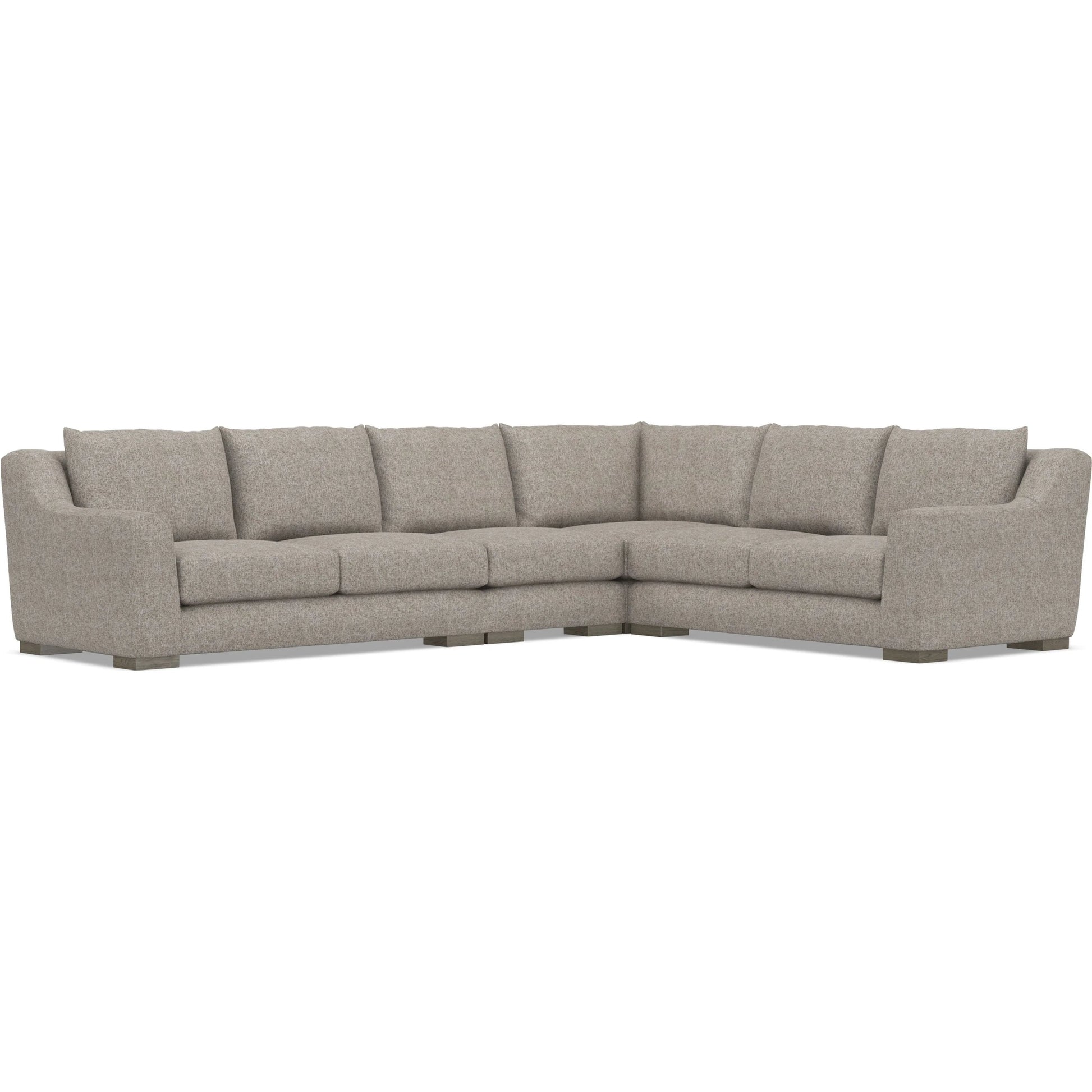 Gabi 4-Piece Fabric Sectional by Bernhardt in wdf, 789 portobello. Made from unique in a unique style.