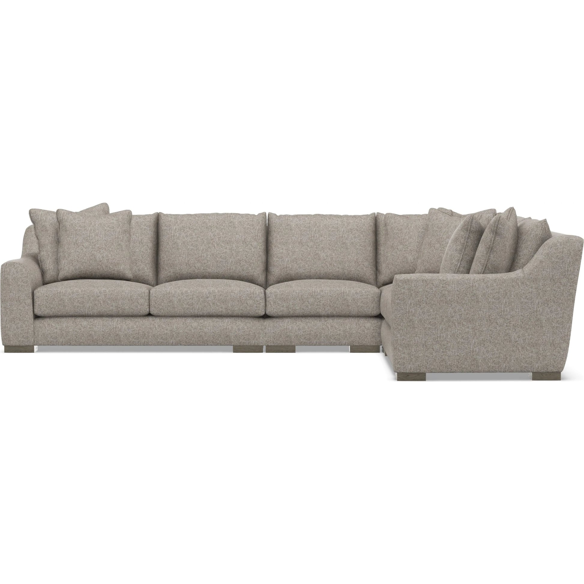 Gabi 4-Piece Fabric Sectional by Bernhardt in wdf, 789 portobello. Made from unique in a unique style.