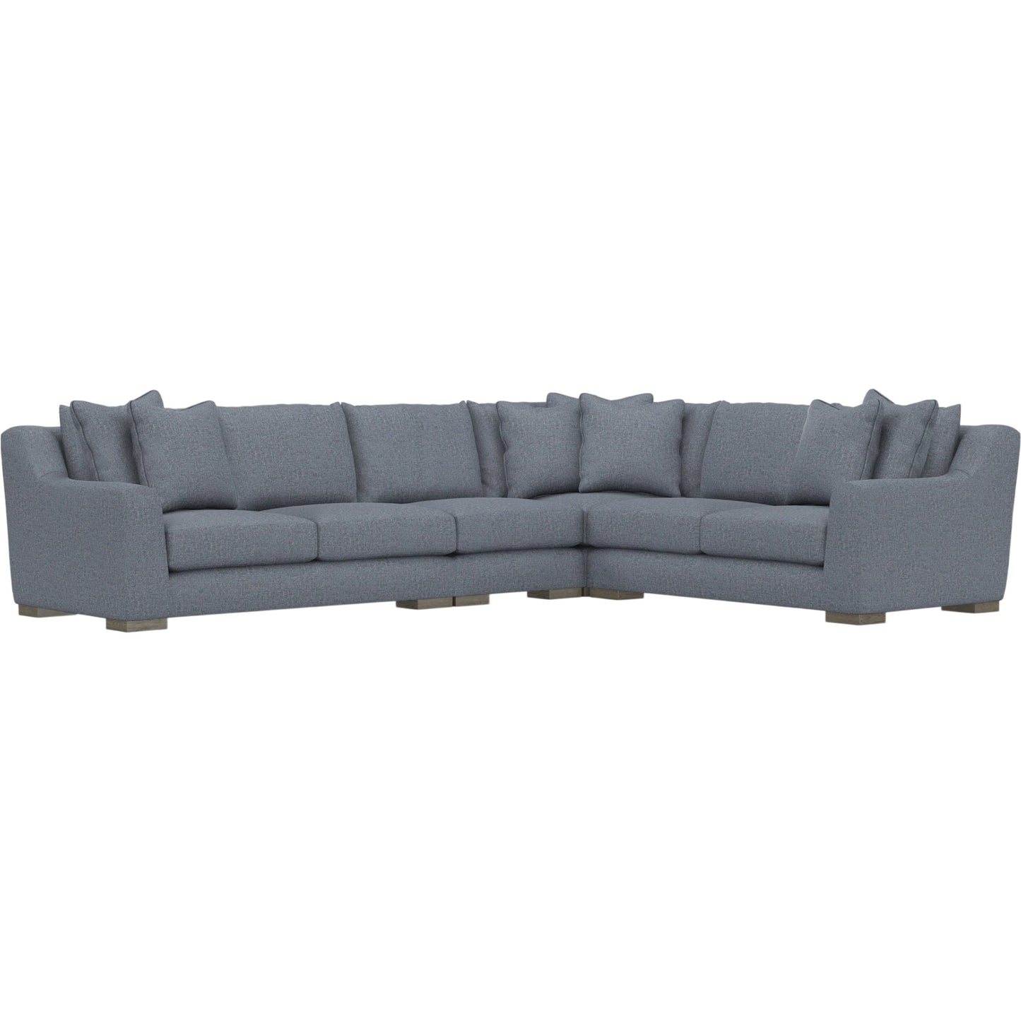 035 SI-2634744 | Primary Silo | Gabi 4-Piece Fabric Sectional by Bernhardt in wdf, 789 portobello. Made from unique in a unique style.