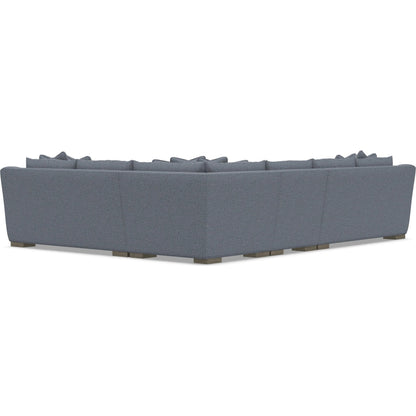 Gabi 4-Piece Fabric Sectional by Bernhardt in wdf, 789 portobello. Made from unique in a unique style.