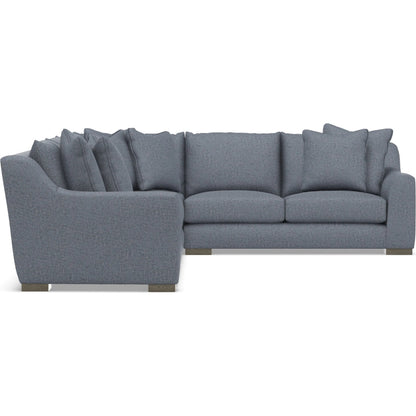 Gabi 4-Piece Fabric Sectional by Bernhardt in wdf, 789 portobello. Made from unique in a unique style.