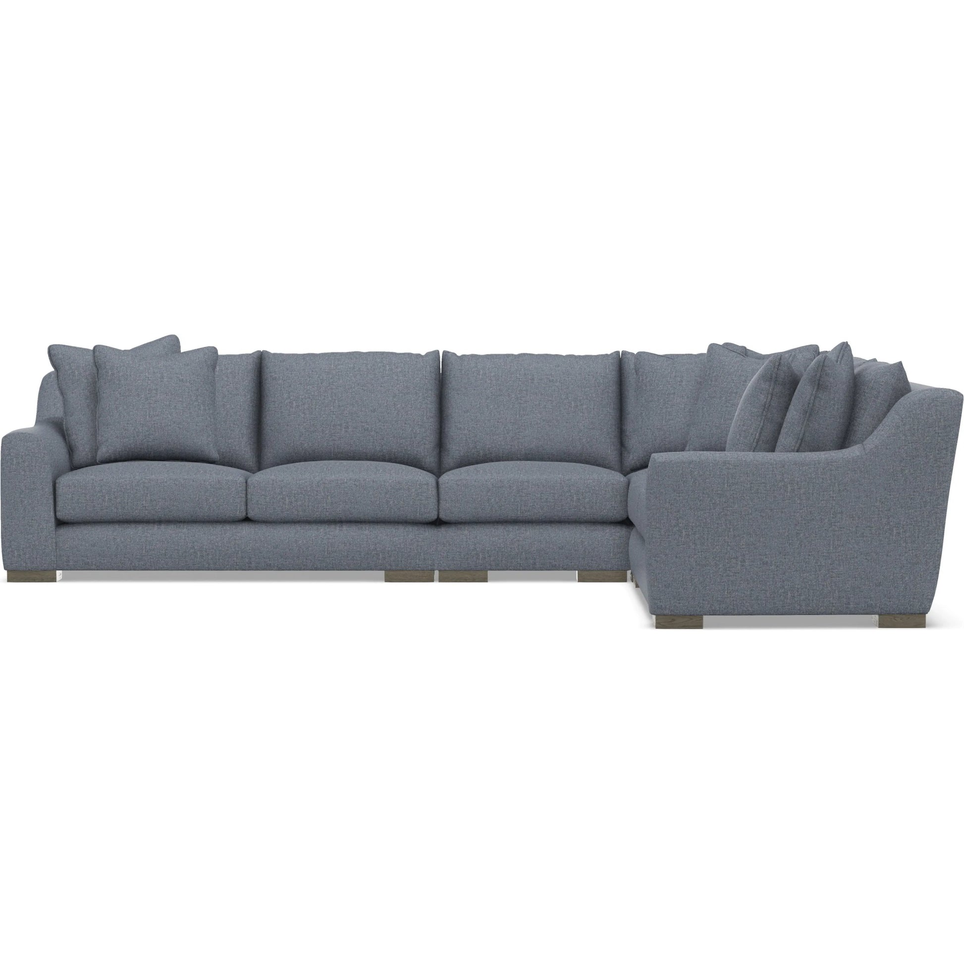 Gabi 4-Piece Fabric Sectional by Bernhardt in wdf, 789 portobello. Made from unique in a unique style.