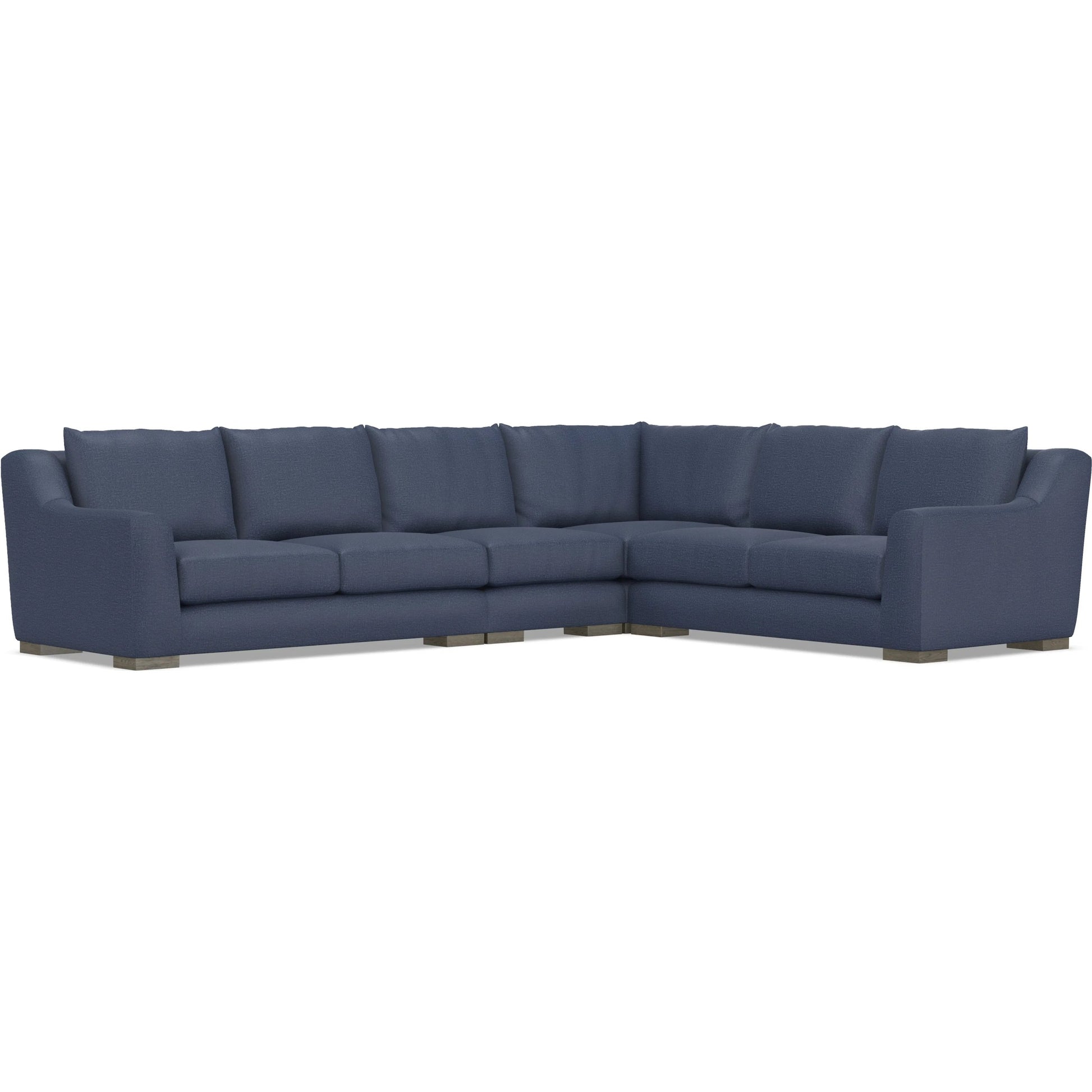 Gabi 4-Piece Fabric Sectional by Bernhardt in wdf, 789 portobello. Made from unique in a unique style.