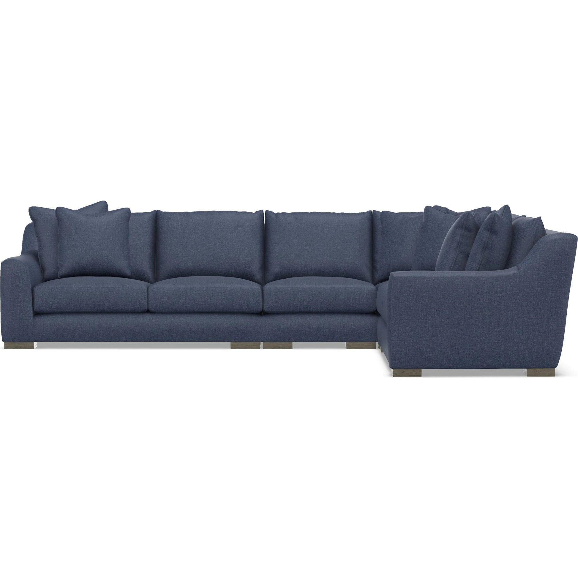 Gabi 4-Piece Fabric Sectional by Bernhardt in wdf, 789 portobello. Made from unique in a unique style.