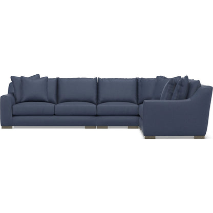 Gabi 4-Piece Fabric Sectional by Bernhardt in wdf, 789 portobello. Made from unique in a unique style.