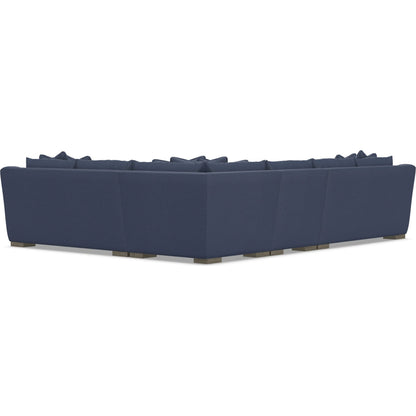Gabi 4-Piece Fabric Sectional by Bernhardt in wdf, 789 portobello. Made from unique in a unique style.
