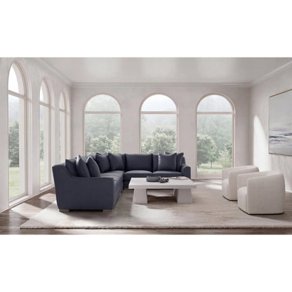 Gabi 4-Piece Fabric Sectional by Bernhardt in wdf, 789 portobello. Made from unique in a unique style.