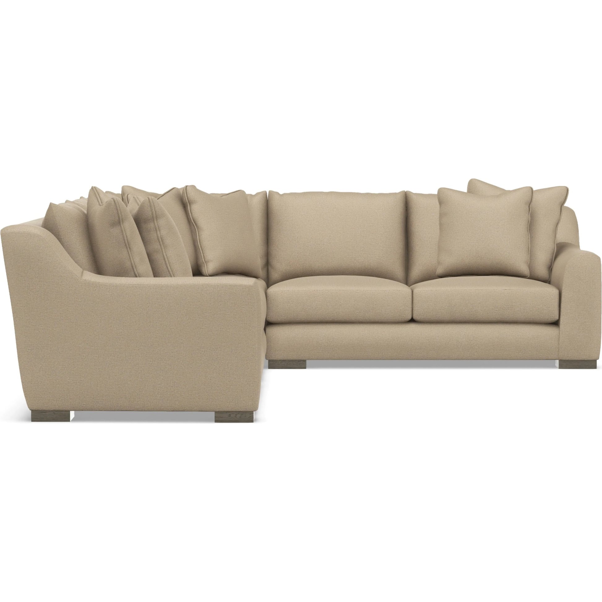 Gabi 4-Piece Fabric Sectional by Bernhardt in wdf, 789 portobello. Made from unique in a unique style.