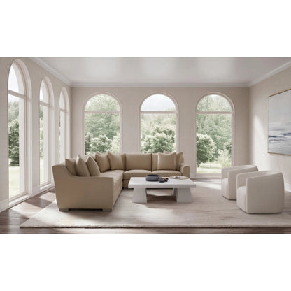 Gabi 4-Piece Fabric Sectional by Bernhardt in wdf, 789 portobello. Made from unique in a unique style.
