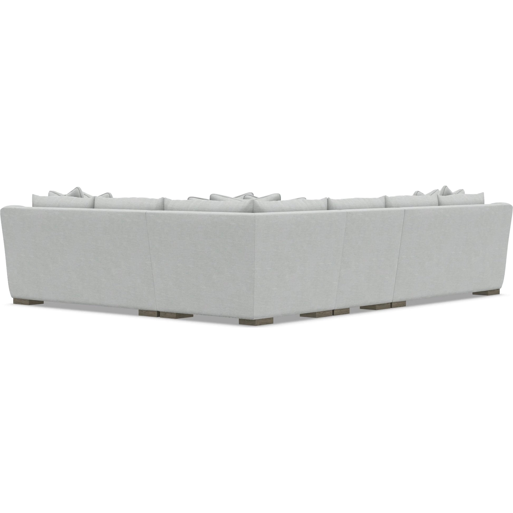 Gabi 4-Piece Fabric Sectional by Bernhardt in wdf, 789 portobello. Made from unique in a unique style.