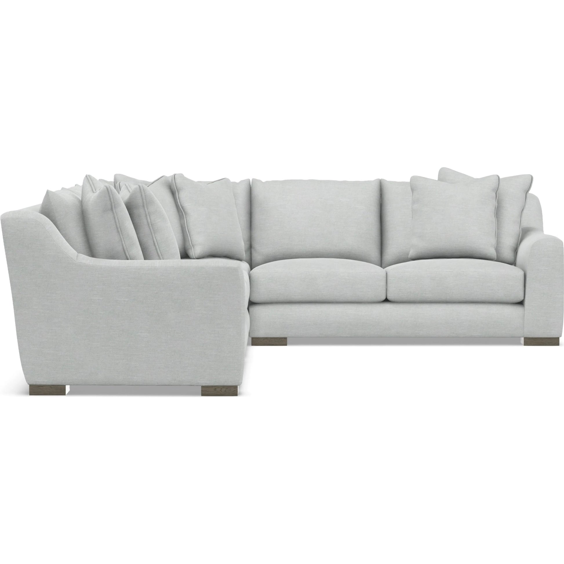 Gabi 4-Piece Fabric Sectional by Bernhardt in wdf, 789 portobello. Made from unique in a unique style.