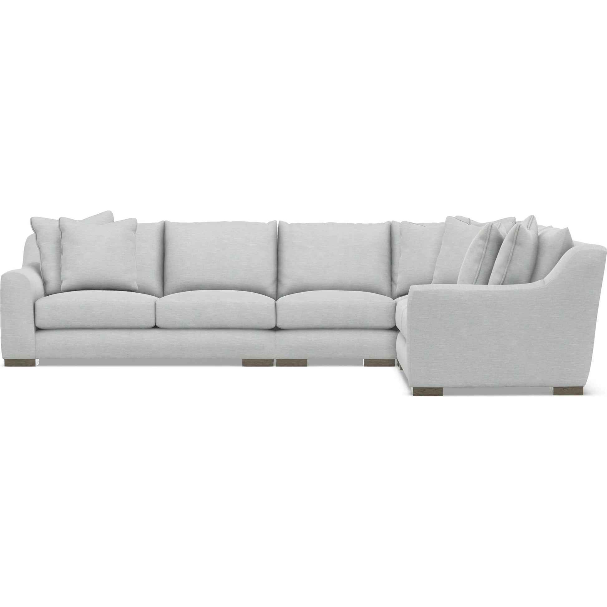 Gabi 4-Piece Fabric Sectional by Bernhardt in wdf, 789 portobello. Made from unique in a unique style.
