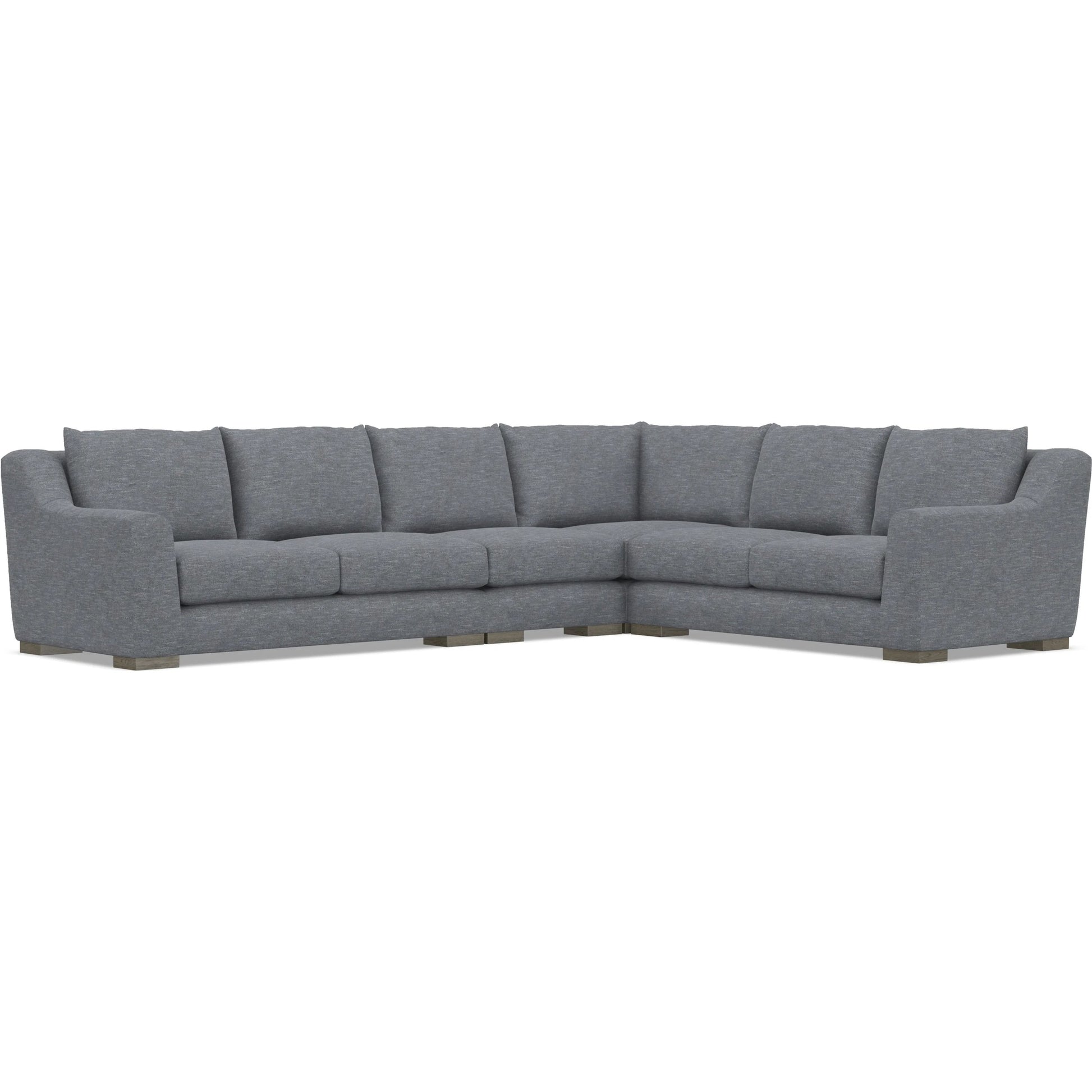 Gabi 4-Piece Fabric Sectional by Bernhardt in wdf, 789 portobello. Made from unique in a unique style.
