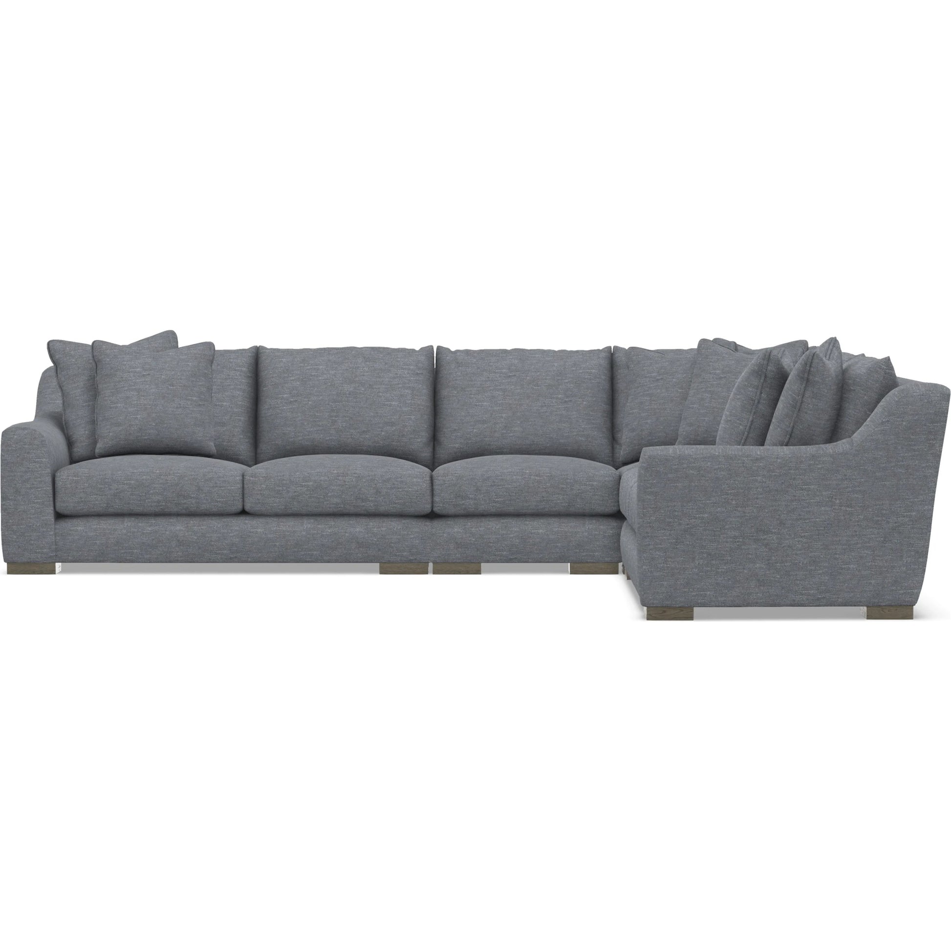 Gabi 4-Piece Fabric Sectional by Bernhardt in wdf, 789 portobello. Made from unique in a unique style.