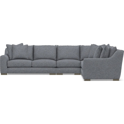 Gabi 4-Piece Fabric Sectional by Bernhardt in wdf, 789 portobello. Made from unique in a unique style.