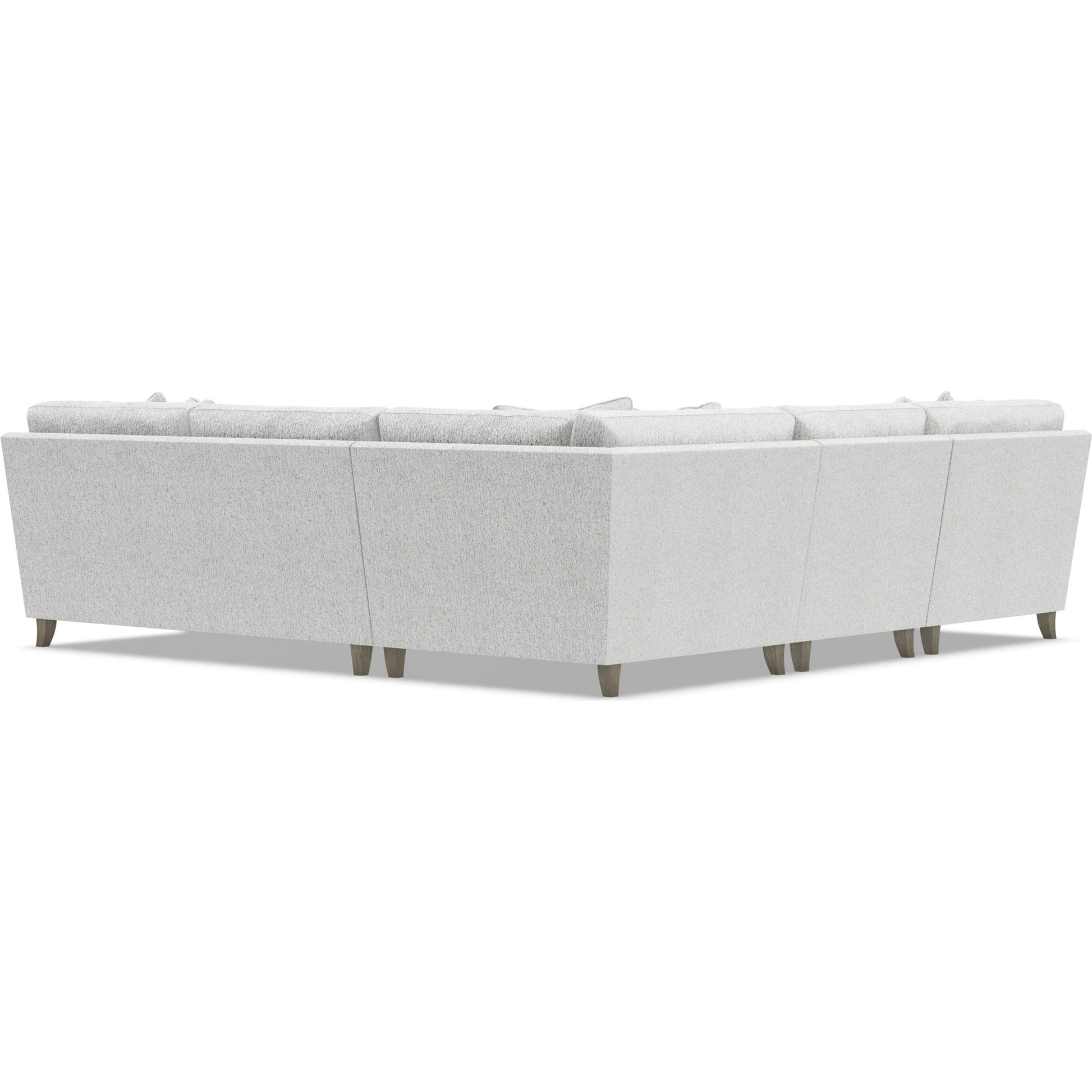 Mila 4-Piece Fabric Sectional by Bernhardt in wdf, 789 portobello. Made from unique in a unique style.