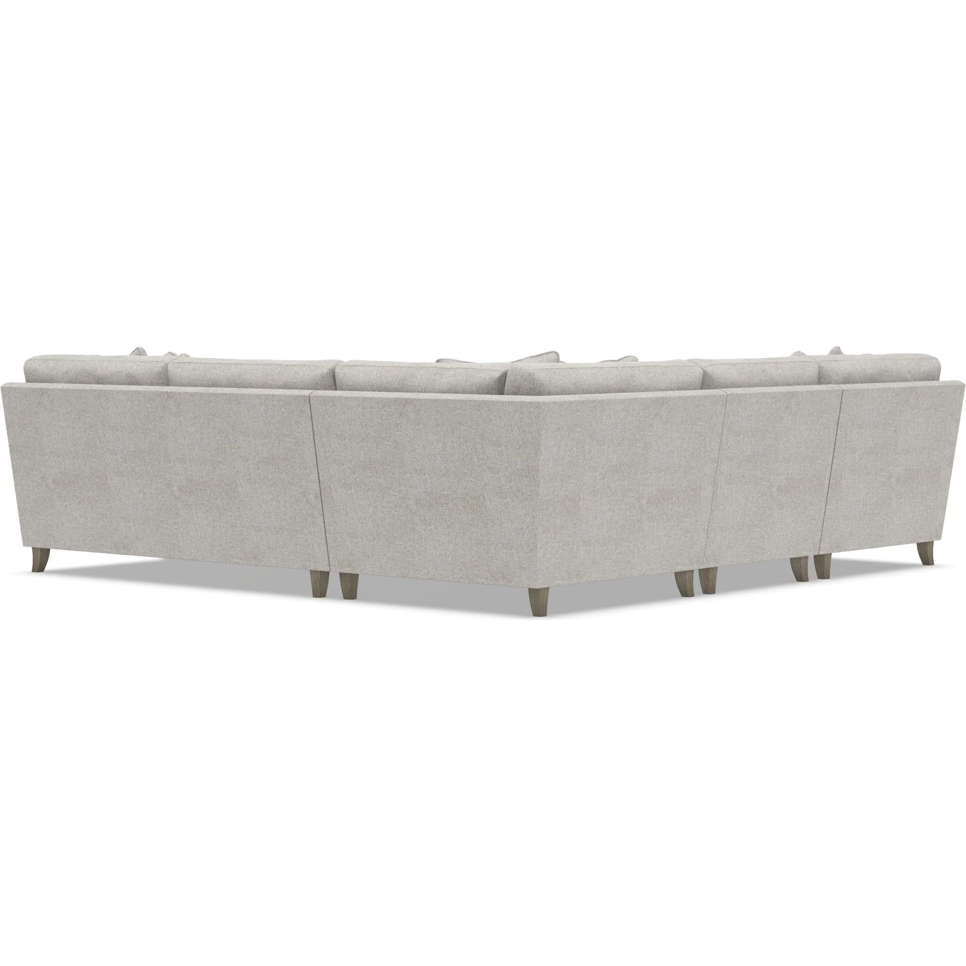 Mila 4-Piece Fabric Sectional by Bernhardt in wdf, 789 portobello. Made from unique in a unique style.