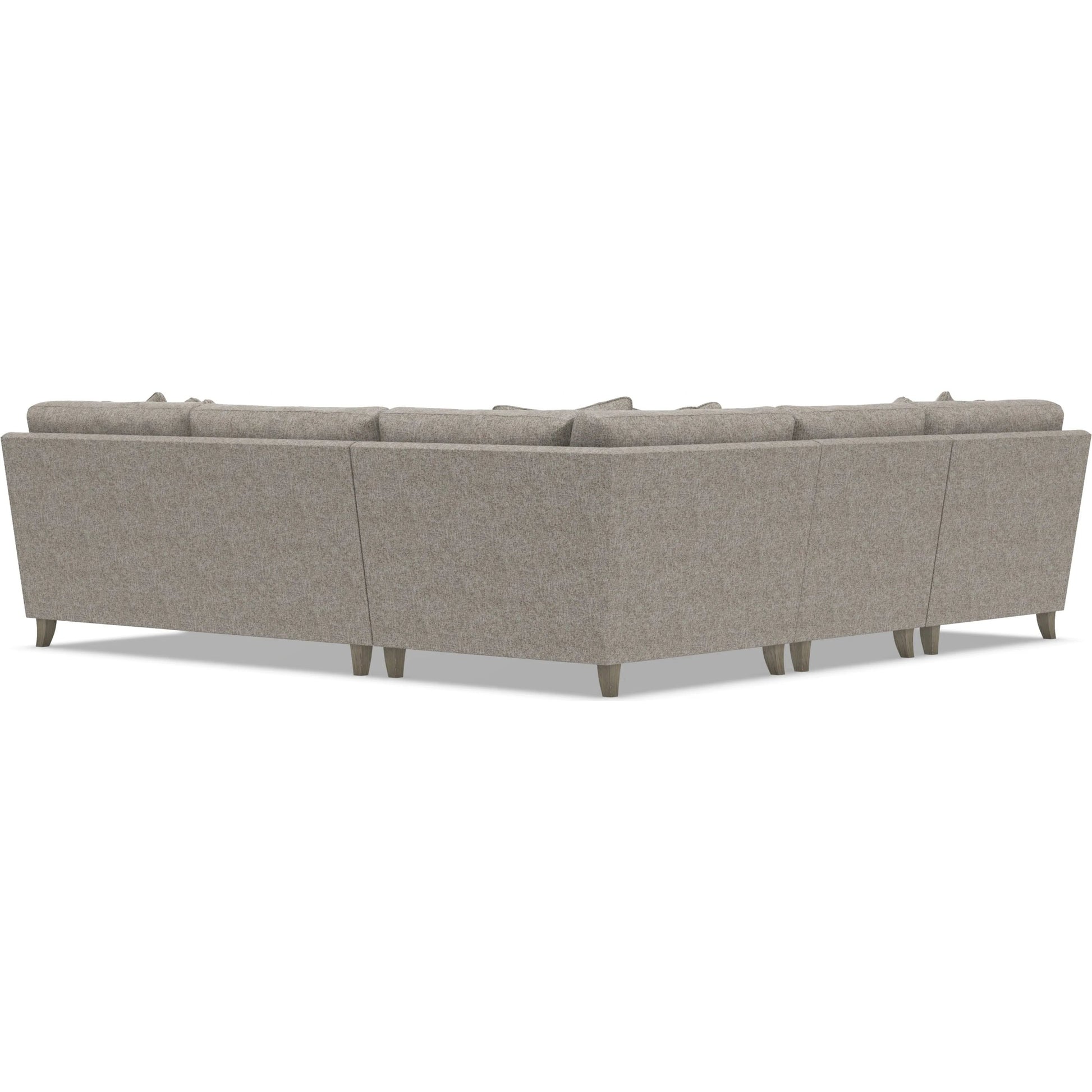 Mila 4-Piece Fabric Sectional by Bernhardt in wdf, 789 portobello. Made from unique in a unique style.