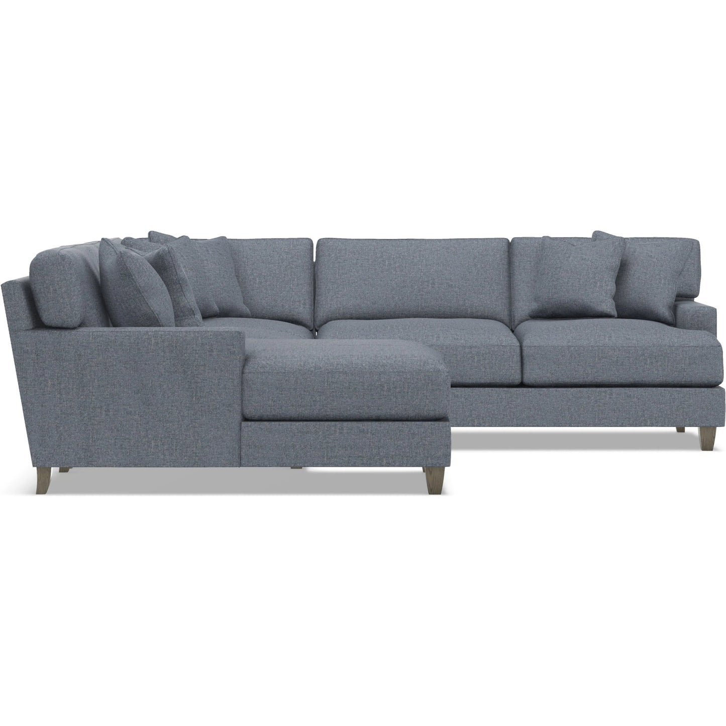 029 SI-2634755 | Additional Silo | Mila 4-Piece Fabric Sectional by Bernhardt in wdf, 789 portobello. Made from unique in a unique style.